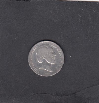 Beschrijving: 1/2 Gulden WILLEM III